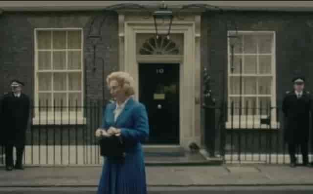 Filming at RSA House with security, showcasing a formal high-profile event.