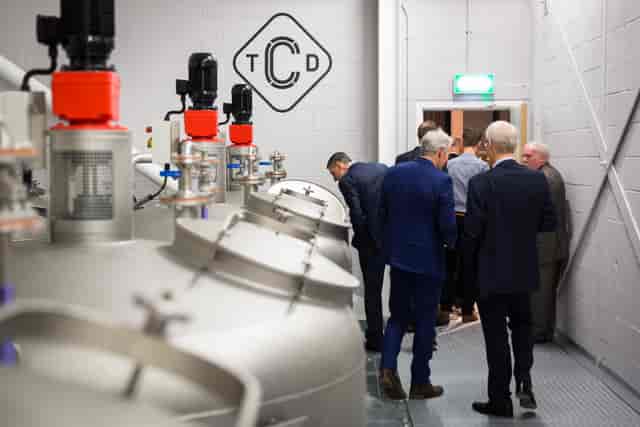 Networking event in modern Clydeside Distillery venue, ideal for tech workshops.