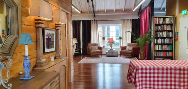 Elegant event space at The Chalet in Lumiere Underwood, perfect for gatherings and meetings.