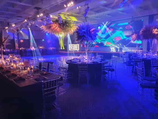Elegant ballroom at Nobu Hotel Portman Square for corporate events and galas.