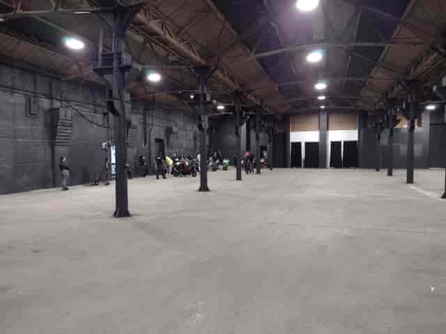 Erith Stage at East End Studios: spacious industrial venue for conferences and workshops.