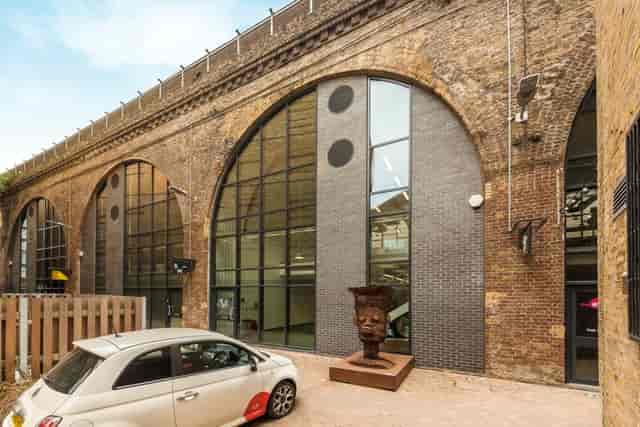 Arch 29 venue with arched windows, ideal for creative events and workshops.