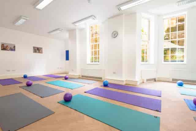 Owen Room at Fitzrovia Community Centre, a sunlit wellness retreat and team-building venue.