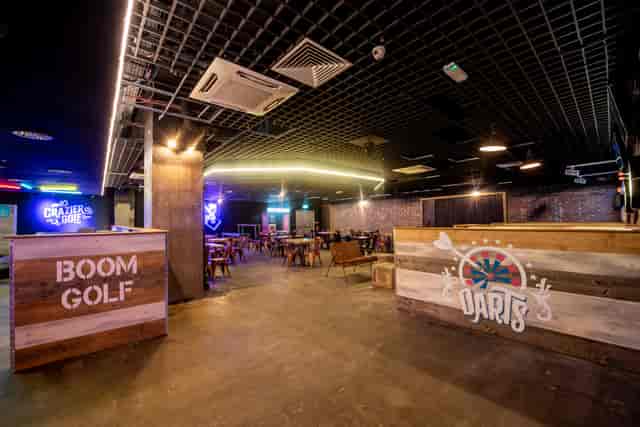 Full Venue Hire at Boom Battle Bar: vibrant event space for team-building and networking.