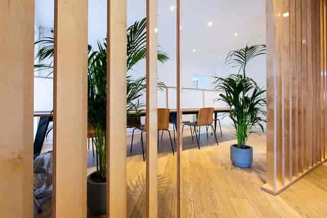 Modern meeting space at The Workers League, Blackheath, ideal for workshops and events.
