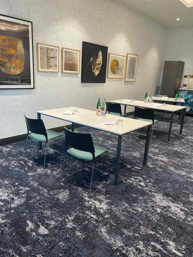 Bucksburn Suite at Hilton Aberdeen TECA, modern meeting space for workshops and strategy sessions.