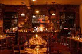 Cozy Wine Bar at Peasant, ideal for intimate gatherings and special events.