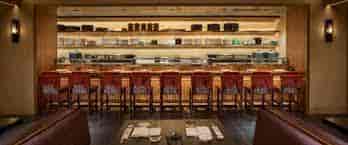 Sleek dining space at Nobu Washington D.C. for intimate gatherings and culinary events.