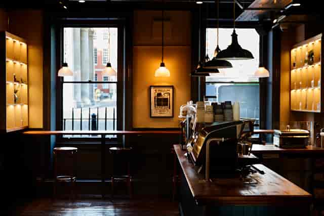Cozy café at The Gentlemen Baristas, ideal for networking events and meetings.