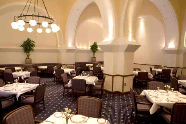 Elegant dining space at The Sphinx on K, ideal for corporate events and receptions.