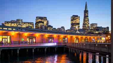 "Full Buyout venue in San Francisco with skyline views, ideal for corporate events and celebrations."