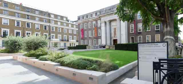 Marjorie Sykes at Friends House, a classic venue for corporate events and receptions.