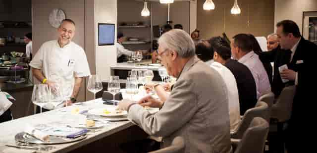 Elegant dining at The H Club, Tottenham Hotspur: perfect for corporate dinners and networking.