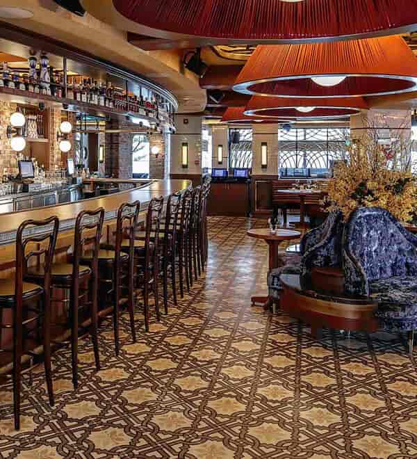 Exclusive Lavo Italian Restaurant Rooftop Bar with elegant decor for events and gatherings.