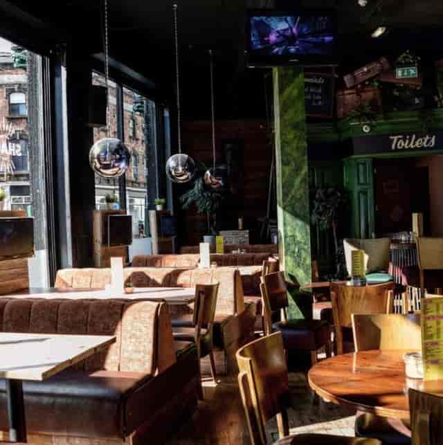 Vibrant Main Bar at The Shack NQ, perfect for networking and casual meetings.