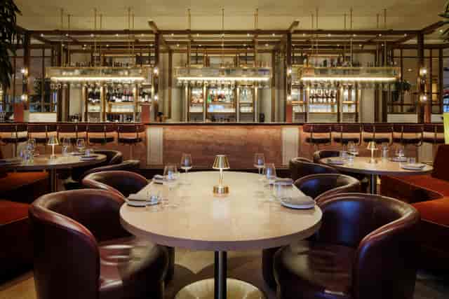 Rockwell Bistro & WINE BAR: elegant dining space for intimate events and gatherings.