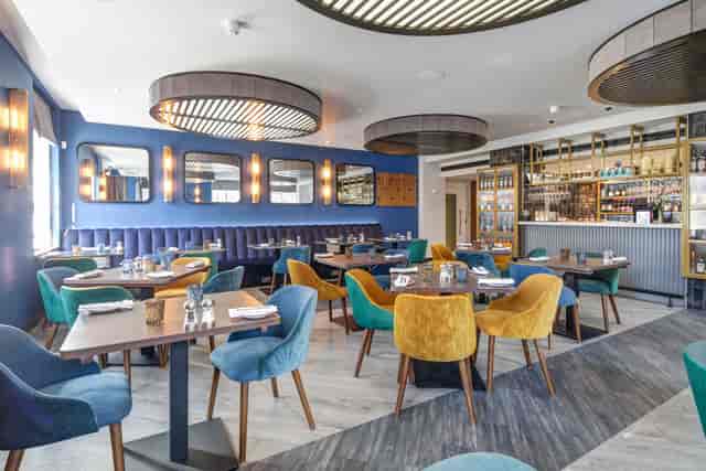 Stylish Pegasus Bar in The Inner Temple, ideal for events and meetings with modern decor.