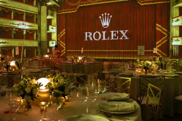 Rolex gala historic theater luxury event