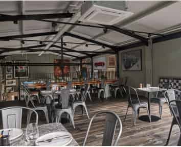 The Dining Room & Courtyard