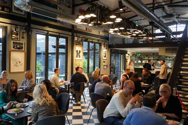 The Dining Room & Courtyard