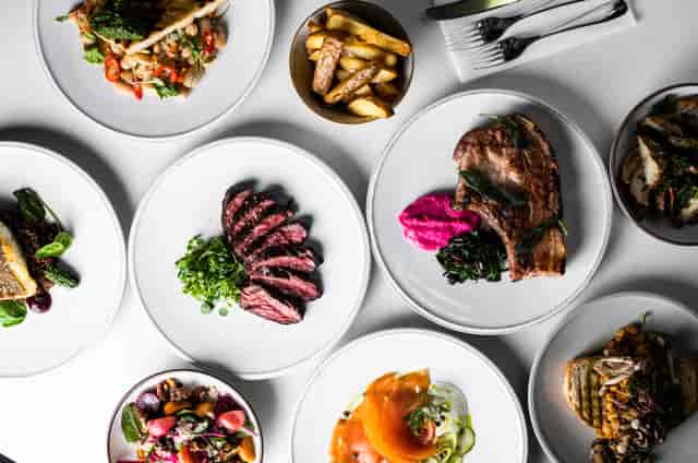 Gourmet dishes at The Gallery, perfect for corporate events and high-end gatherings.