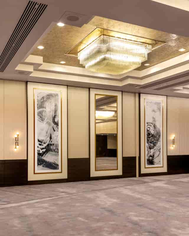Admiral Suite at Hilton London Metropole, elegant event space for corporate meetings and receptions.