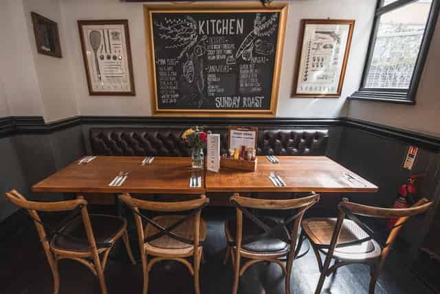 Back Restaurant Area