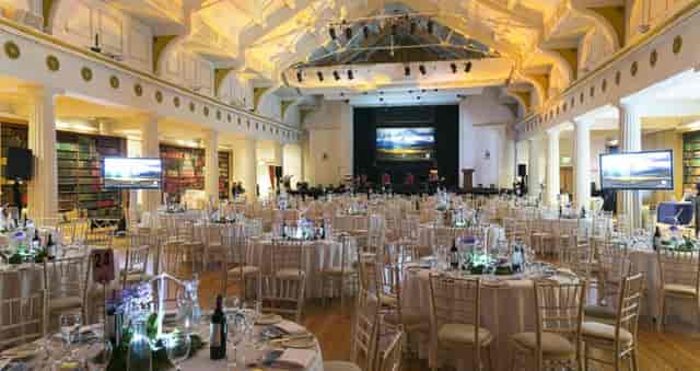 Elegant banquet hall in RDS, perfect for weddings and corporate events.