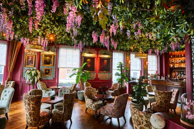 Saloon within Mr Fogg's Botanical Tavern 