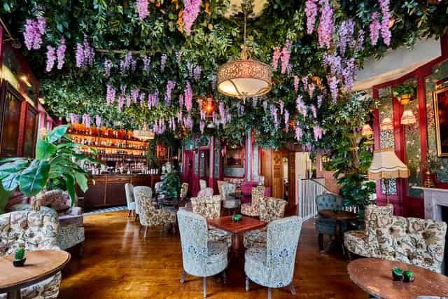 Saloon within Mr Fogg's Botanical Tavern