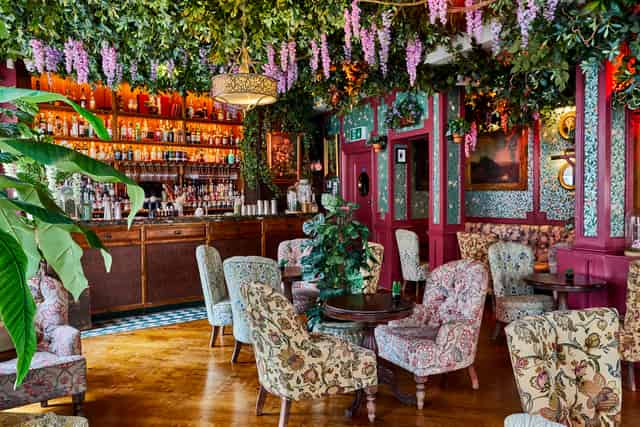 Saloon within Mr Fogg's Botanical Tavern