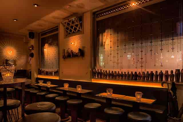 Stylish venue hire at The Gibson Bar, perfect for intimate networking events.