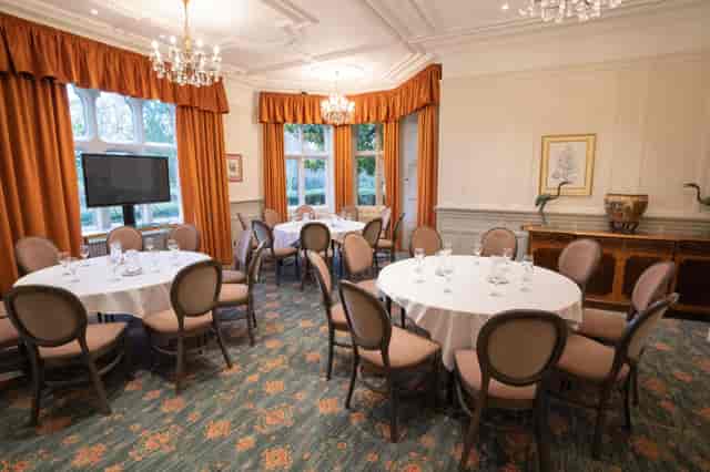Magnolia meeting room at Warren House Hotel, elegant decor for workshops and conferences.