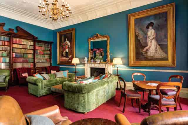 Elegant meeting space at The Library at the Gore, ideal for gatherings and networking.