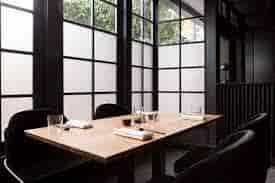 Modern Kimono Room in Nisei, ideal for private events and intimate meetings.