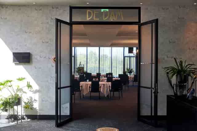 Elegant event space at De Dam, Van Der Valk Amsterdam Amstel, perfect for corporate gatherings.