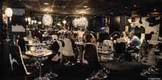 Private wine room in Leeds with cow-themed decor, perfect for events and meetings.