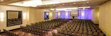Conference room at The Westin New York, ideal for corporate meetings and seminars.