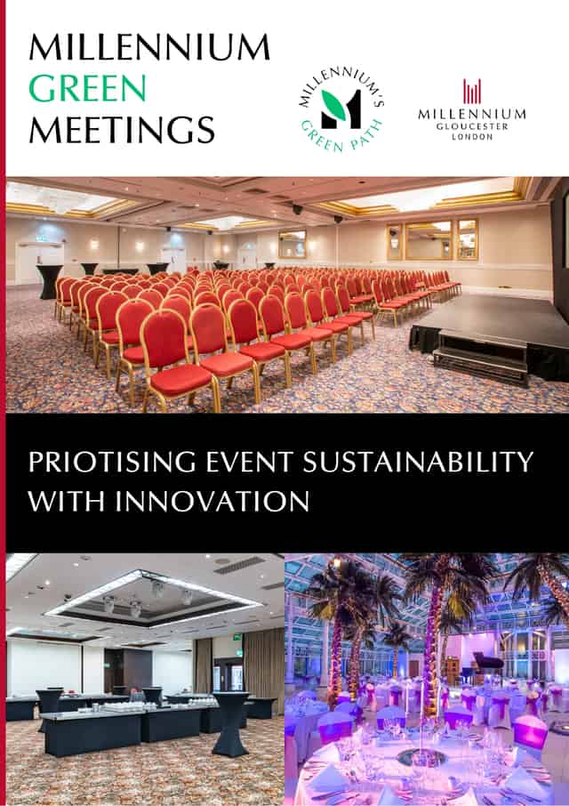 Sustainable Meetings and Events