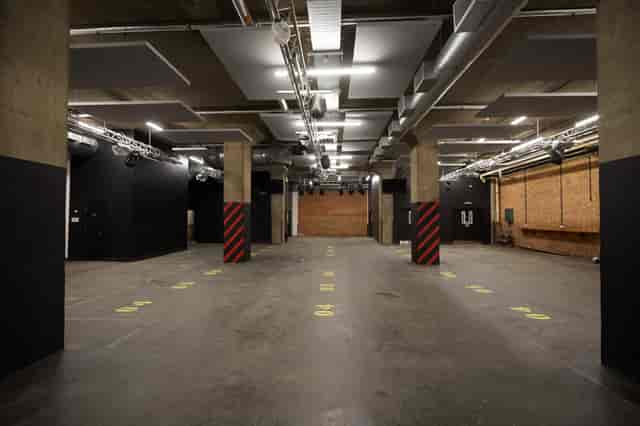 Ground Floor Warehouse Event Space with industrial design for versatile gatherings.