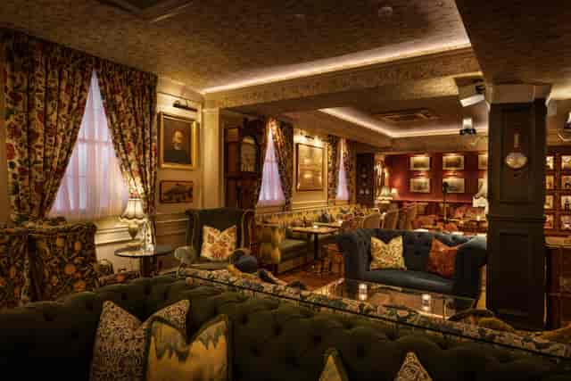Elegant meeting space at Mr Fogg's Apothecary, perfect for intimate events and gatherings.