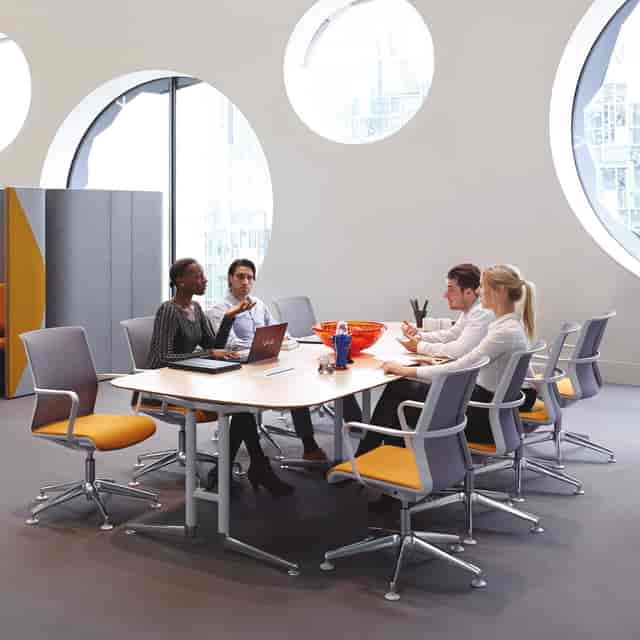 Modern meeting space at Haliton Properties, Stratford - ideal for collaborative events.