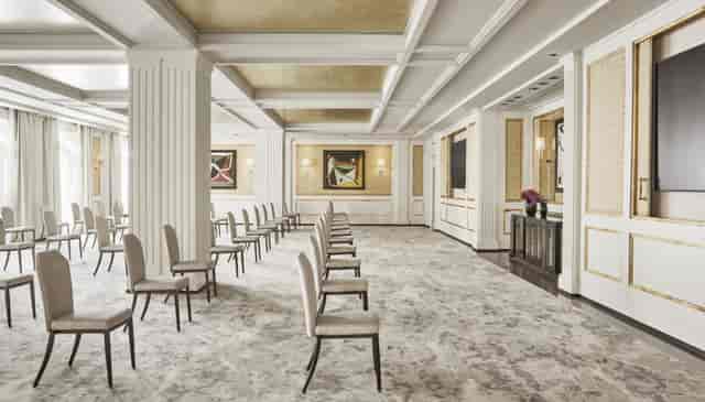 Canalejas Ballroom in Four Seasons Madrid, elegant meeting space for corporate events.