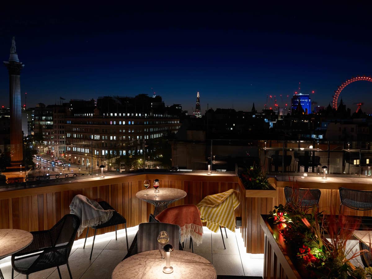 Christmas Parties at Trafalgar St James Rooftop | Trafalgar St James