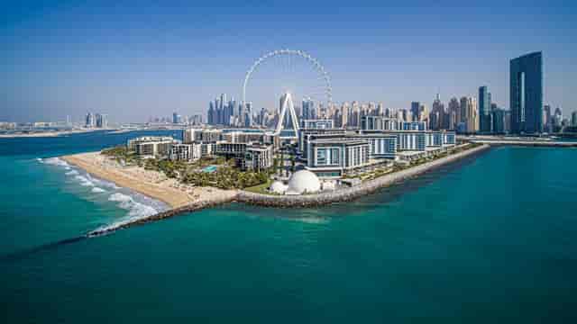 Forum Ballroom at Caesars Palace Dubai, modern venue for corporate events with beach views.