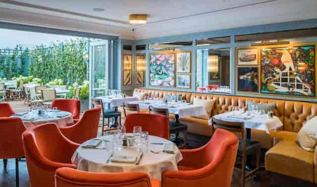 Elegant Main Restaurant at The Ivy Harrogate, perfect for intimate events and gatherings.