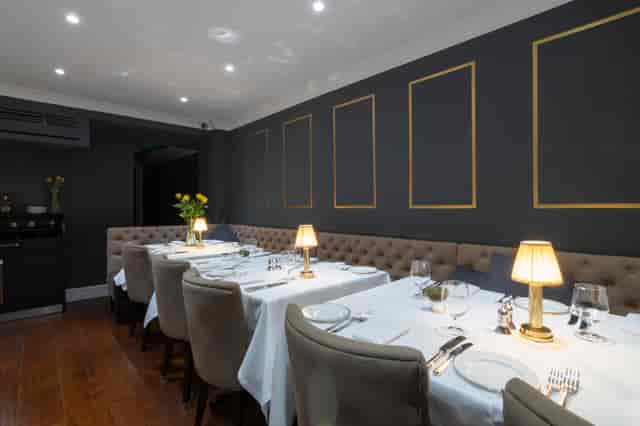 Elegant dining area in Jamuna, ideal for intimate meetings and corporate events.