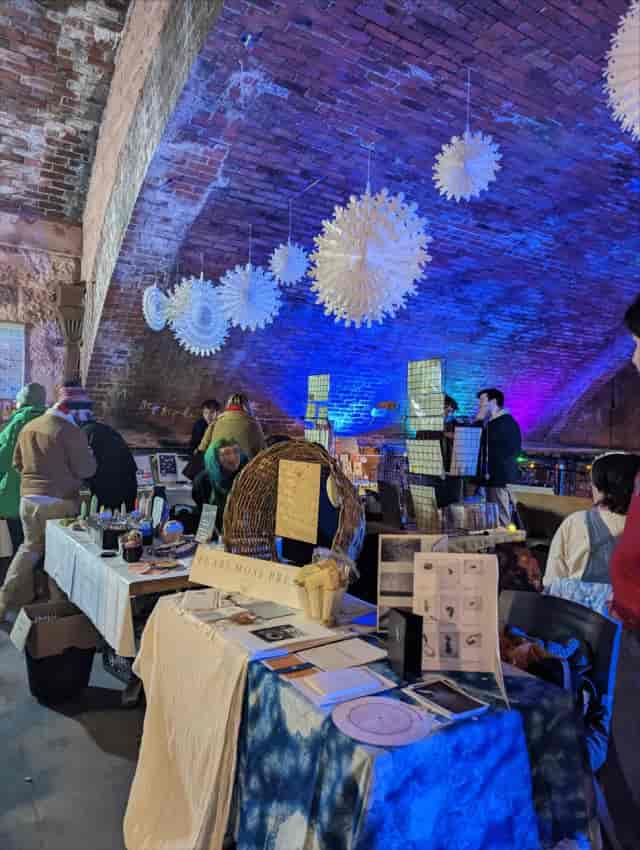 Vibrant Mezzanine Level at Leith Arches, perfect for markets and craft fairs.