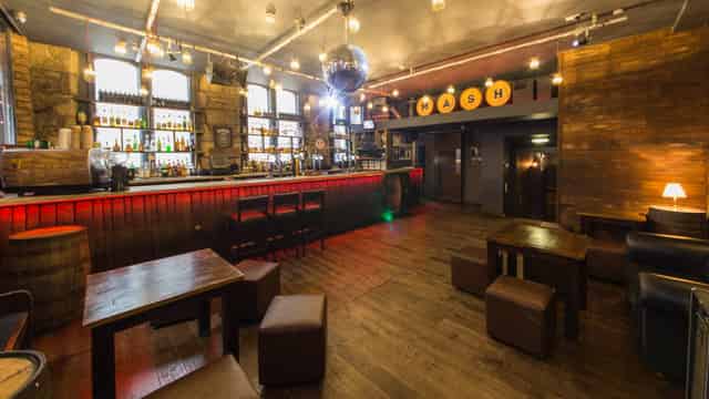 Loft-Inspired Bar