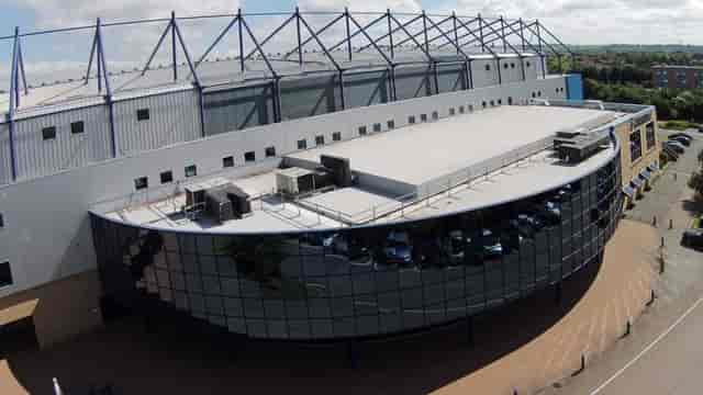 Modern Oxford Suite at Kassam Stadium, ideal for conferences and corporate events.